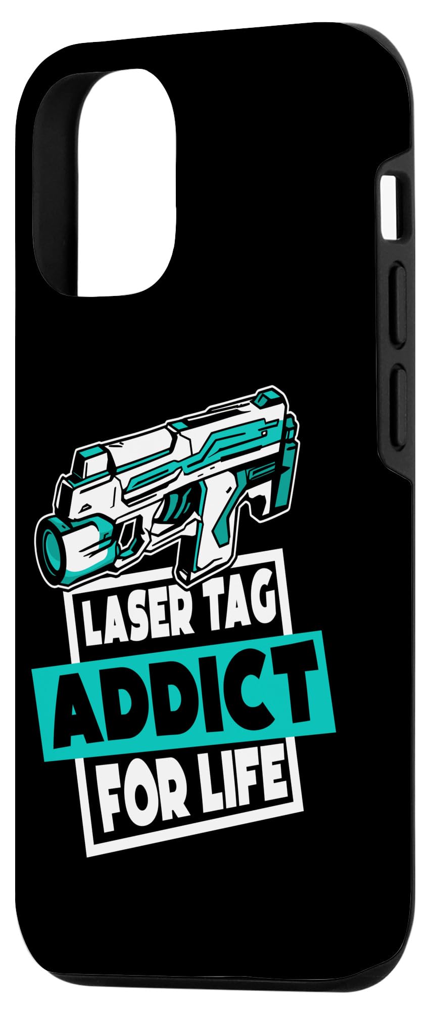 iPhone 15 Laser Tag Addict For Life Player Team Adult Pro Laser Tag Case - Image 2