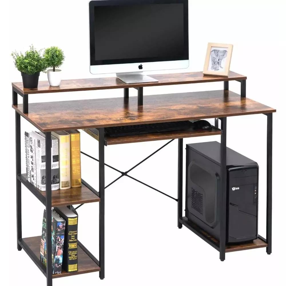 See full amazon price history chart for TEKAVO Multipurpose Computer Desk Office Table with Keyboard Tray for Home Office Engineered Wood Study Writing Computer Laptop Table Desk 140x60x87 CM(Jungle Wood/Brown) (Large) | DIY TEKAVO Multipurpose Computer Desk Office Table with Keyboard Tray for Home Office Engineered Wood Study Writing Computer Laptop Table Desk 140x60x87 CM(Jungle Wood/Brown) (Large) | DIY (B0BWV2WZ36) Amazon Price History, Amazon Price Tracker