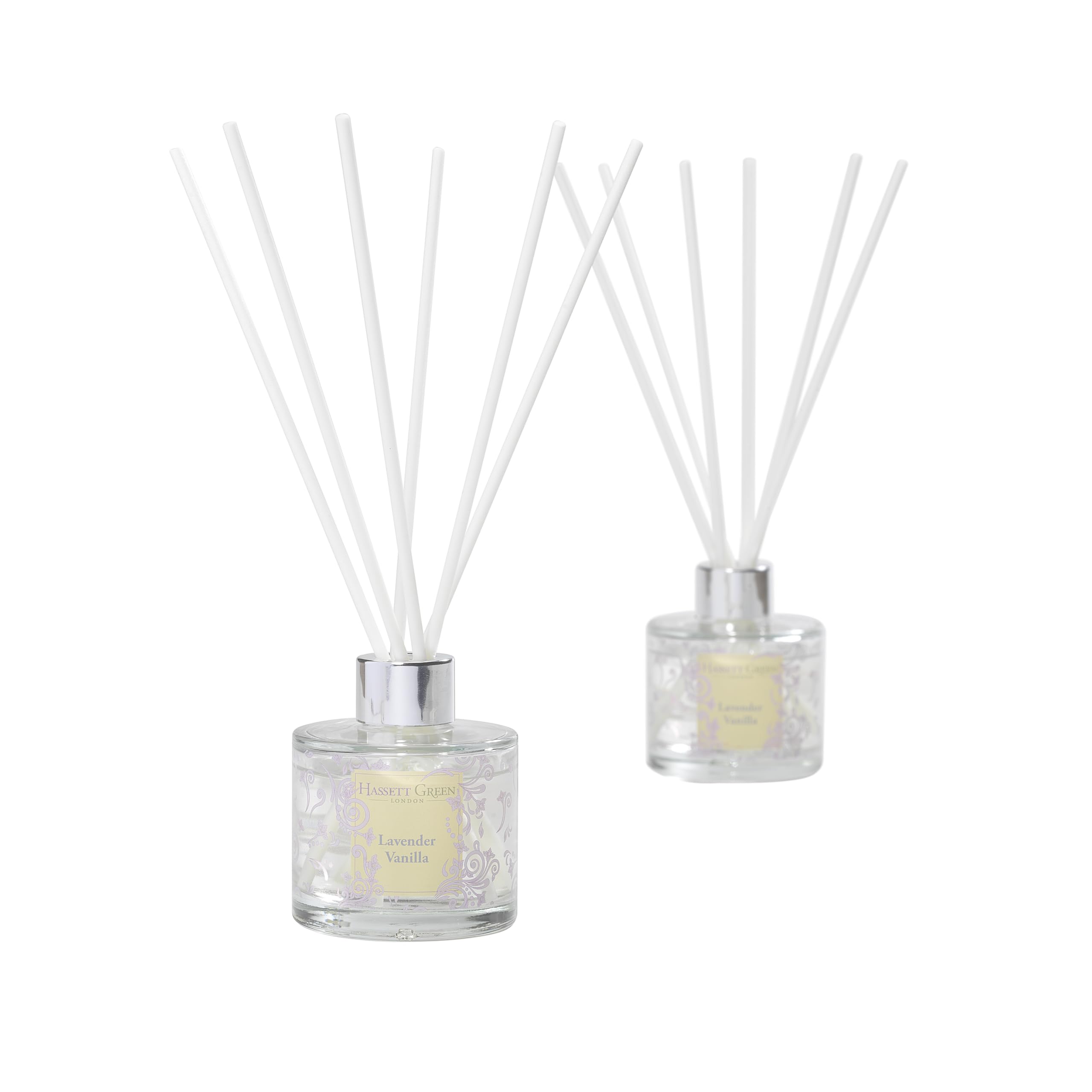Hassett Green Lavender Vanilla - Reed Diffuser Duo Set - 2 x 125ml