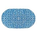 Freelance PVC Shower Mats for Bathroom Anti Slip - 69x39 cm Blue - Antiskid Bath Mat - Anti Skid Mat for Bathroom Floor/
