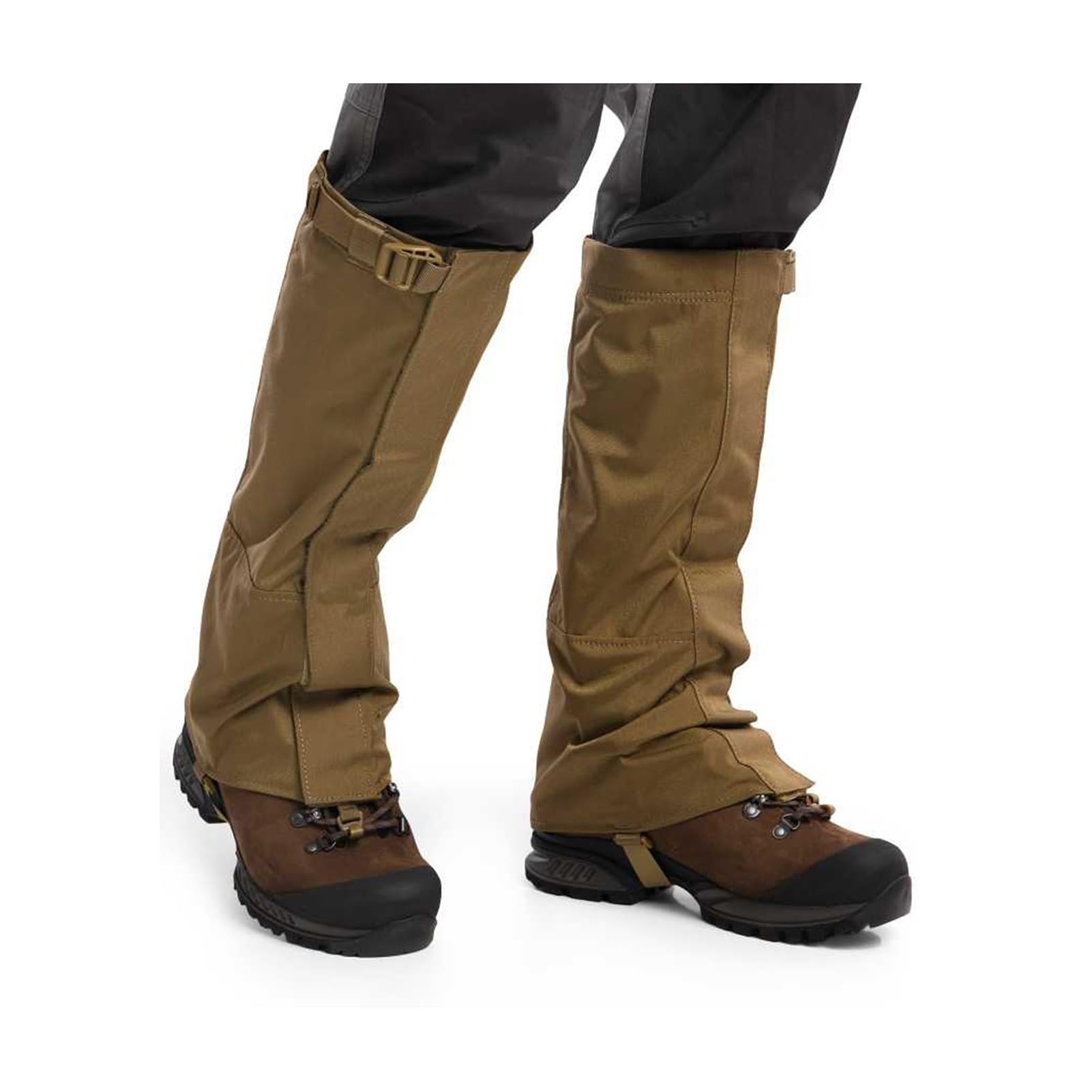 Guêtres De Jambe, Guêtres De Jambe for Bottes De Randonnée, Guêtres De Jambe De Neige Réglables, for La Randonnée dans La Boue, Le Sable Et La Neige, l'escalade