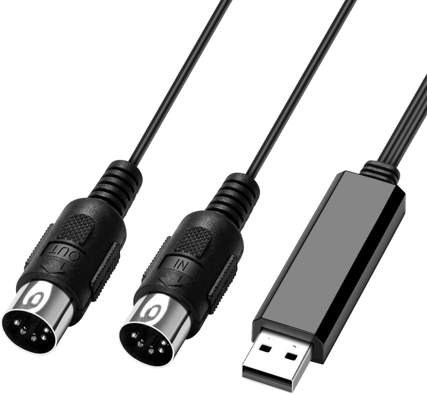 USB MIDI Cable USB to MIDI Adapter USB Audio Cable