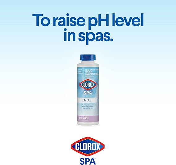CLOROX Pool&Spa 10018CSP Spa PH Up Pool Balancer, 18 oz.