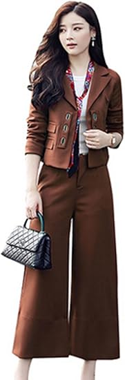 Amazon スーツレディースセットアップ パンツスーツ 入学式 レディース エレガント 韓国風ママ セットアップ おしゃれ 入園式 セレモニー 通勤 ワイドパンツ ガウチョパンツ大きいサイズ 30代40代 パンツスーツ 通販 Amazon スーツレディースセットアップ パンツスーツ 入学式 レディース エレガント 韓国風ママ セットアップ おしゃれ 入園式 セレモニー 通勤 ワイドパンツ ガウチョパンツ大きいサイズ 30代40代 パンツスーツ 通販