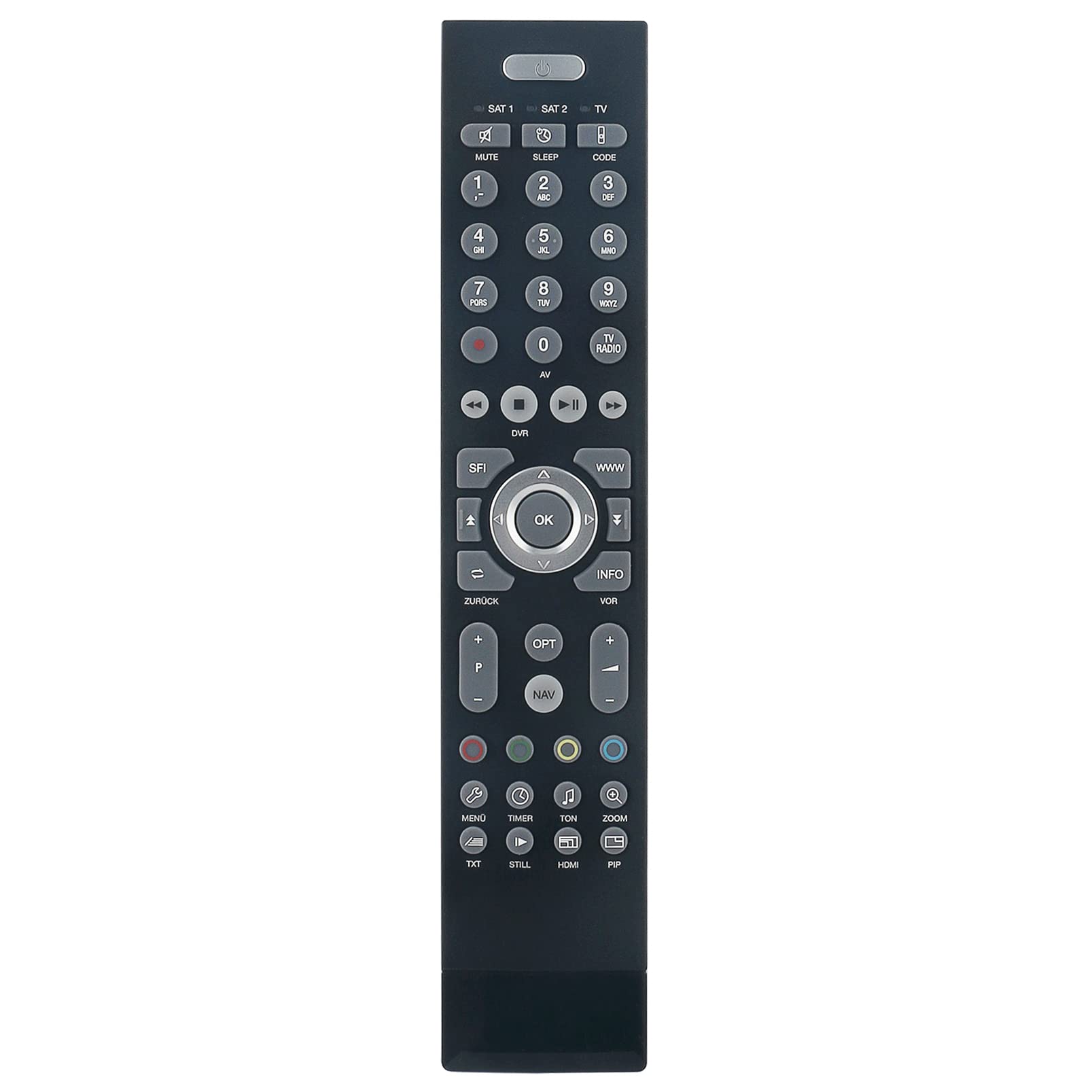Telecomando Sostitutivo ALLIMITY Per Decoder TECHNICAL Technistar | Compatibile Con S1, S2, K1, K2, FBPVR135, FBPVR235