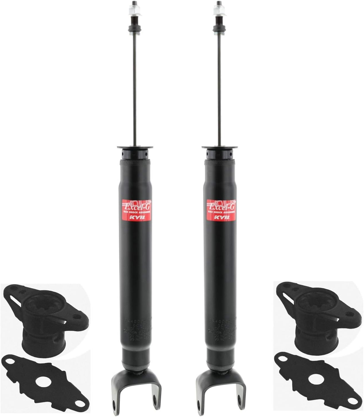 NEW Rear Shock Absorbers & Upper Mounts Kit Newparts For