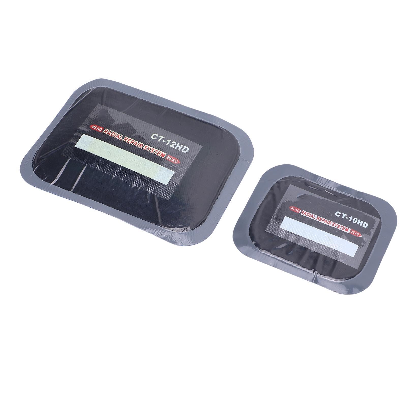 Parches Para Llantas 40 Piezas Reparación De Pinchazos Compatibles Con Tractores Remolques UTV Incluye 2 Tamaños 2 56 X 3 15 Pulgadas Y 3 15 X 4 7 Pulgadas Kit De Parches Radiales Duraderos Y Fáciles