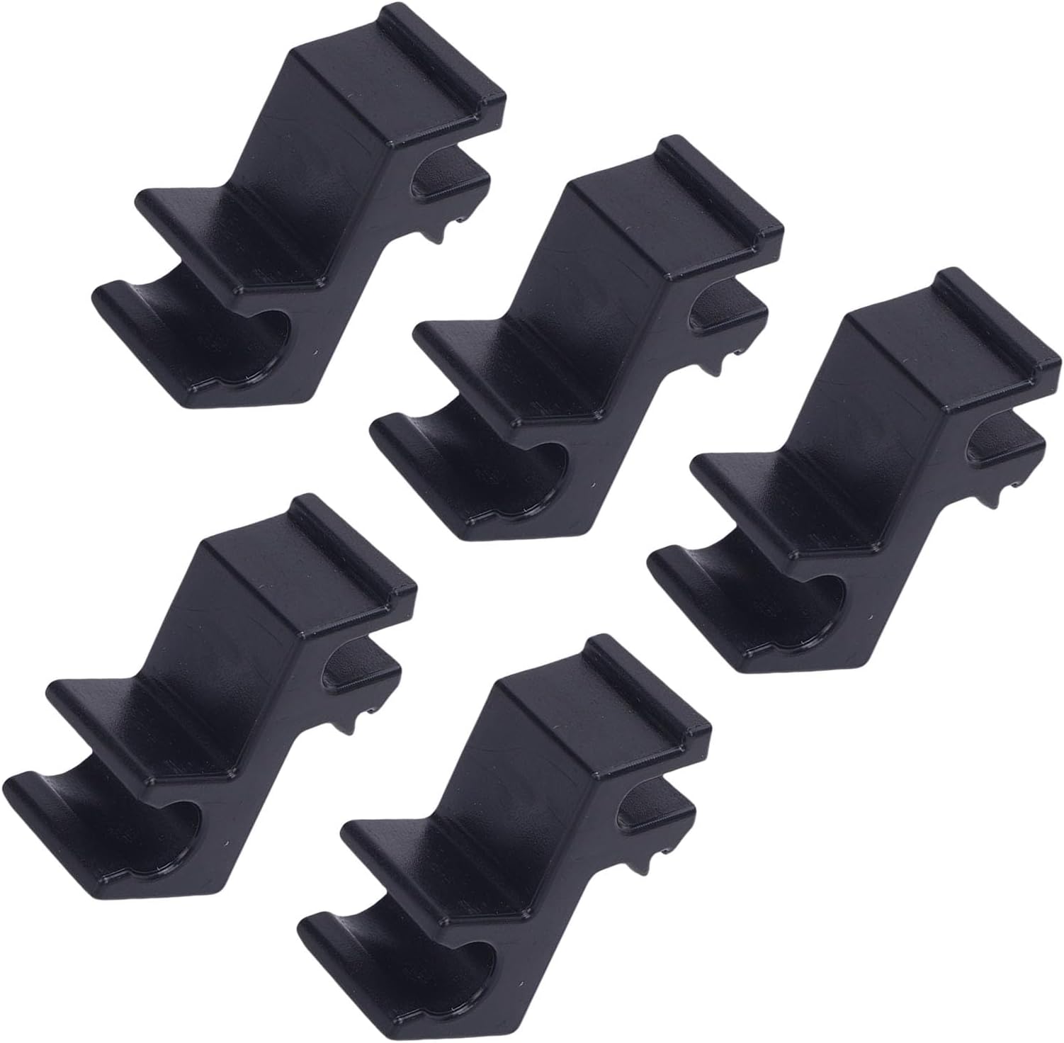 5PCS Tonneau Cover Prop Rod Clips Replacement, Hard Plastic Retention Clips, Truck Bed Cover Kit for Undercover Hard Folding Covers
