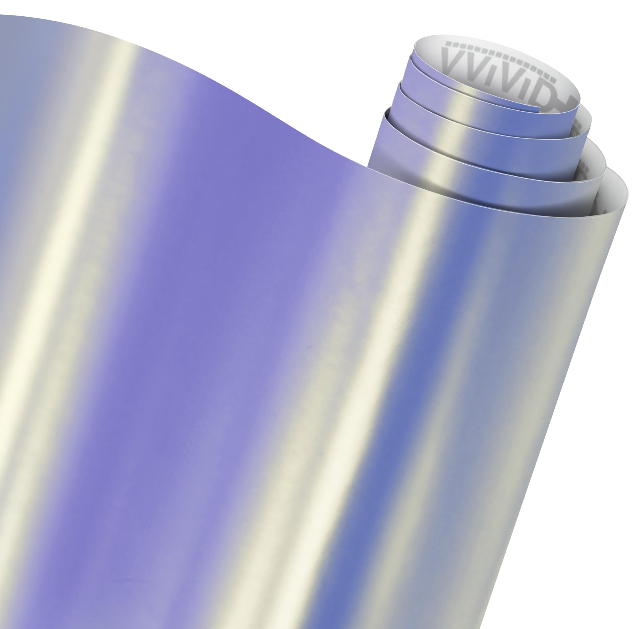 VViViD + Chameleon Satin Pearl - Pellicola adesiva per auto, in vinile, colore da blu perlato a viola (0,9 m x 1,5 m)