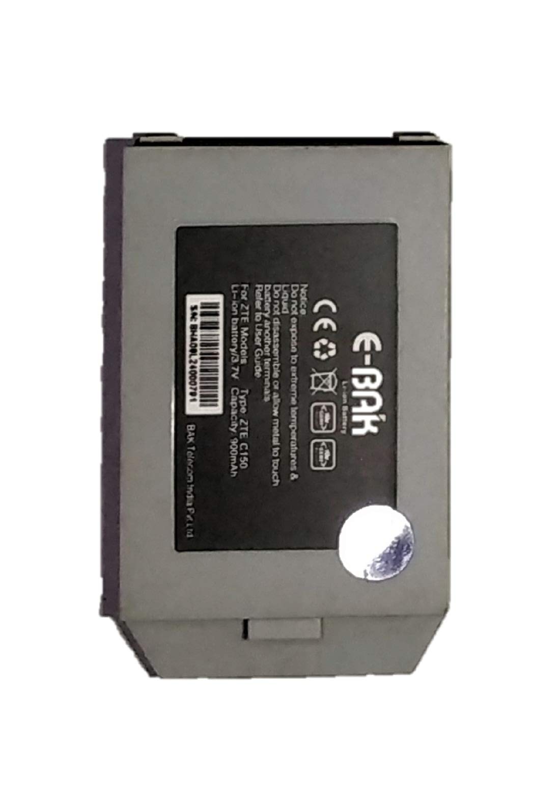 MJR Mobile Battery for ZTE C150 / Battery for ZTE C150, C200, C220, C230, C600, C610, C620, E150, GC01, M60
