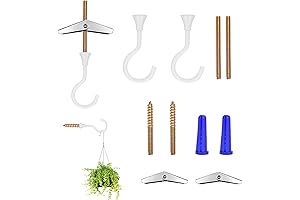 Heavy Duty Swag Ceiling Hooks for Plants and Hanging Lights