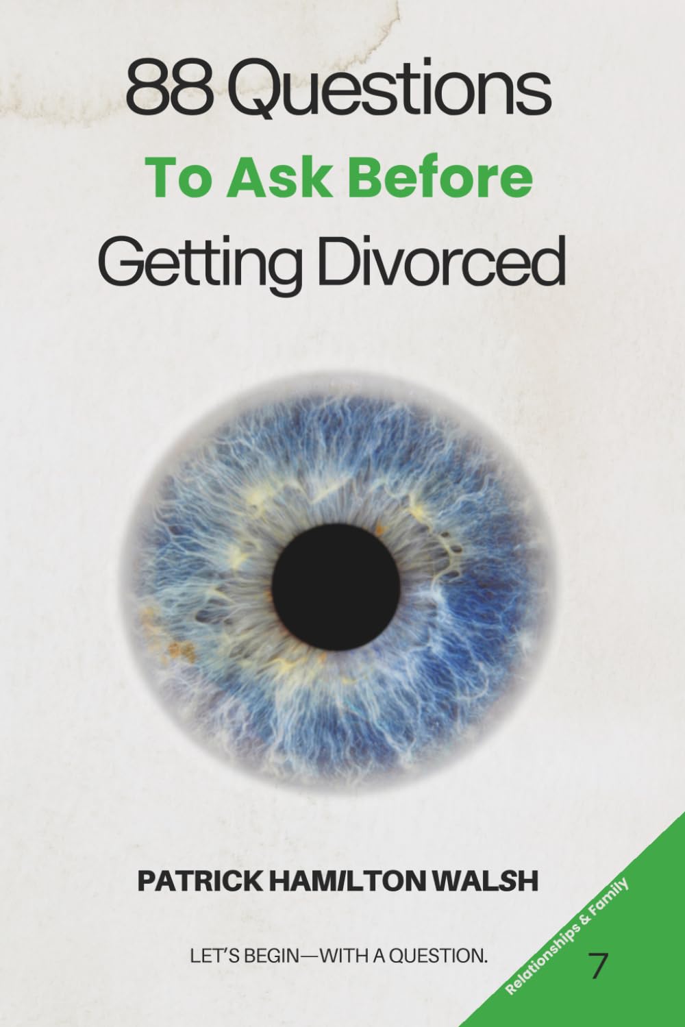 88 Questions to Ask Before Getting Divorced: Book 7 of 88