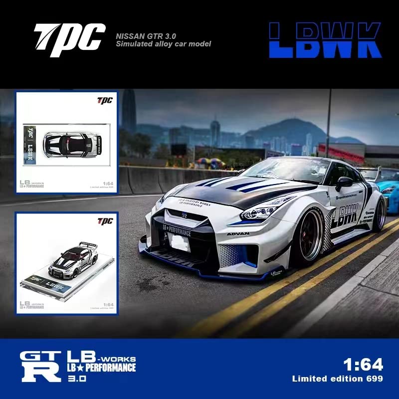 NW 1/64 ニッサン 日産 GTR R35 LB 白色 NW 1/64 ニッサン 日産 GTR R35 LB 白色 - メルカリ