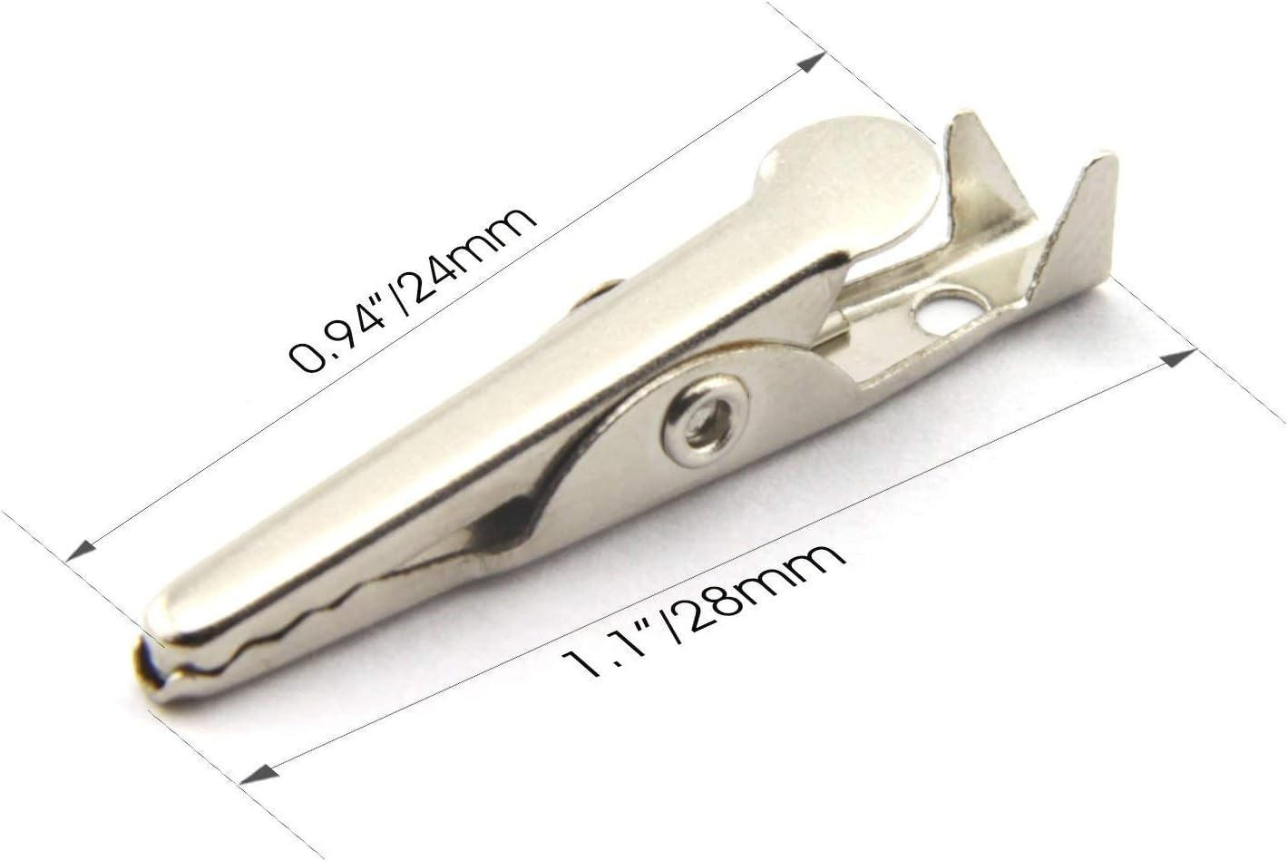 Best Promo TOTOT 150PCS Alligator Clips Test Crocodile Clamps 28mm Silver ToneTOTOT 150PCS Alligator Clips Test Crocodile Clamps 28mm Silver ToneTOTOT 150PCS Alligator Clips Test Crocodile Clamps 28mm Silver Tone 🔥 Crazy Deals TOTOT 150PCS Alligator Clips Test Crocodile Clamps 28mm Silver ToneTOTOT 150PCS Alligator Clips Test Crocodile Clamps 28mm Silver ToneTOTOT 150PCS Alligator Clips Test Crocodile Clamps 28mm Silver Tone