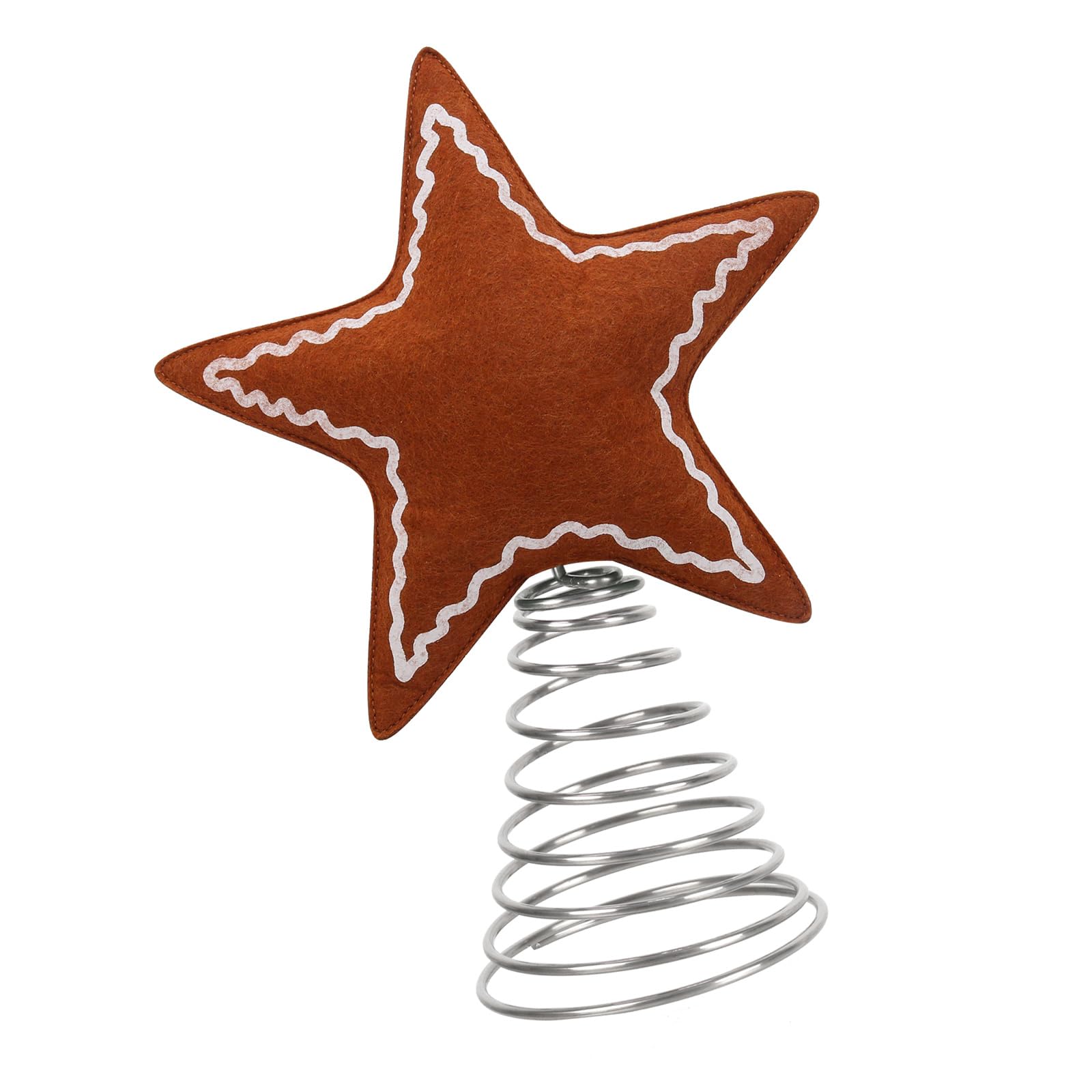 Felt Snowflake/Star Christmas Tree Toppers Holiday HomeS Decoration Perfect for Festival Styling Family Safe Christmas Tree Decorations