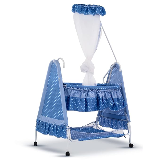 Buy Baybee Baby Swing/Jhula/ Thottil Cradle for Baby with Mosquito net