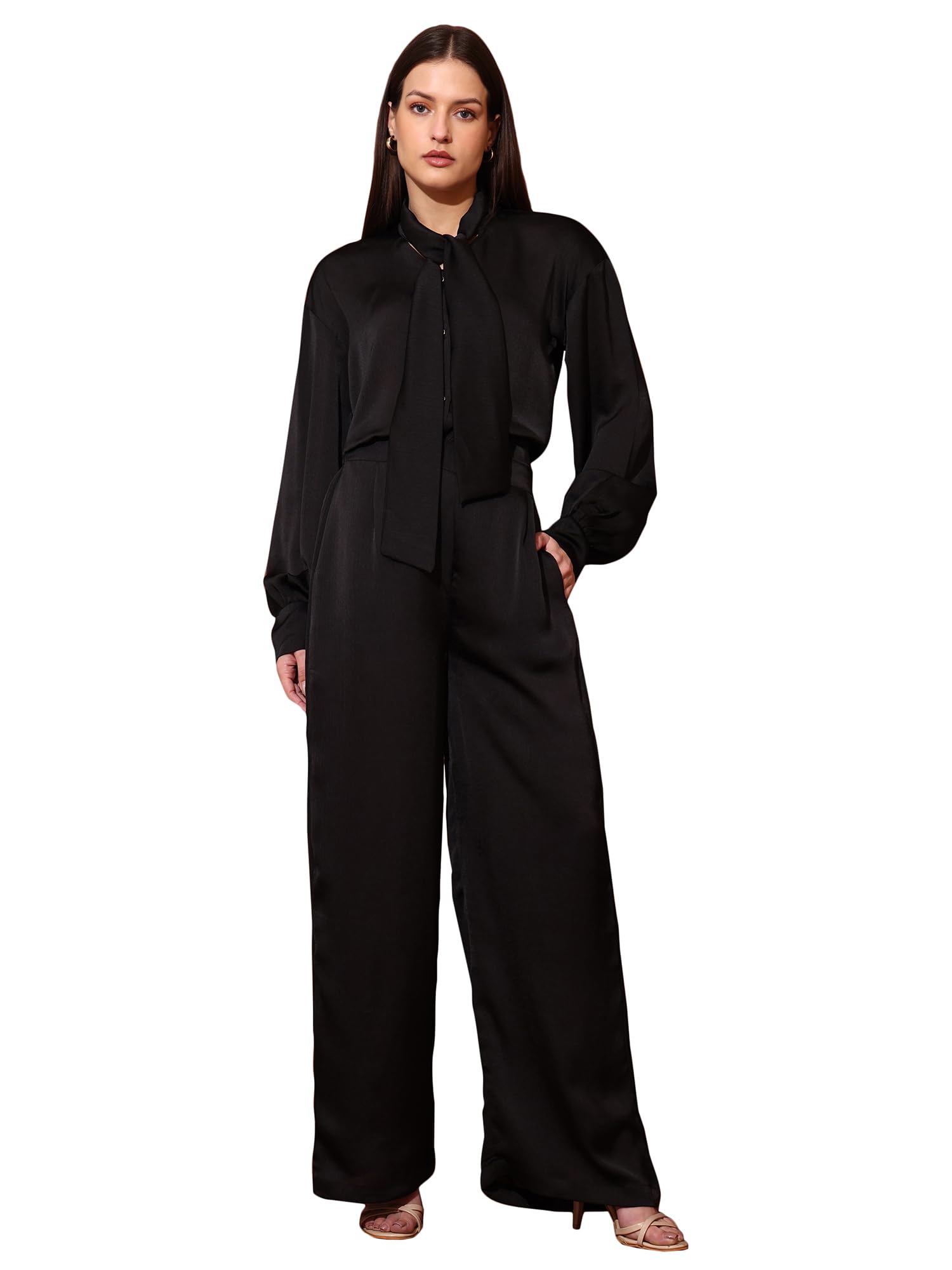 Women’s Midi Satin Co-Ords-image-13