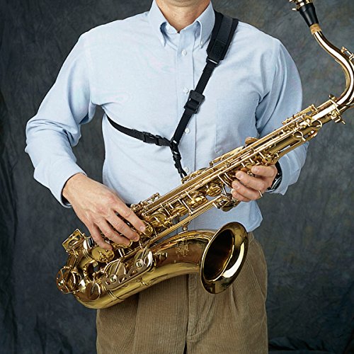 Neotech Neo Sling, Black, Swivel Hook Saxophone Strap (2101162) #TOP2