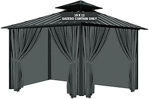 Gazebo Privacy Curtain: Enhance Your Outdoor Sanctuary