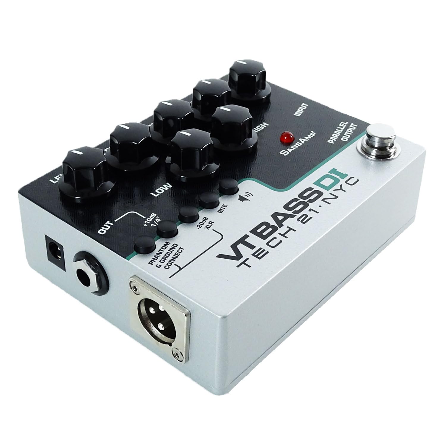 SansAmp Character VT Bass DI Preamp Effektpedal + keepdrum Netzteil