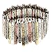 PammyJ Multi Tone Inspirational Words Stretch Bracelet -- Marvelous Incredible Spectacular