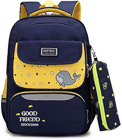 WENZHEN The North Face Zaino,Zaino Scuola per Bambini per Ragazzi Ragazze Zaino  da Viaggio Impermeabile Unisex Borsa da Viaggio Borsa per Bambini attività  all'aperto @ 28X13X40CM_Yellow : Amazon.it: Valigeria