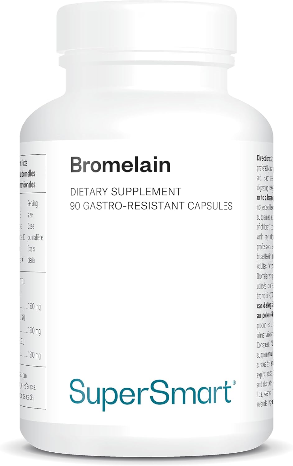 Bromelaïne – Ontstekingsremmend Enzym – Geëxtraheerd uit Ananasstam – Ondersteunt het Immuunsysteem – Helpt bij Spijsvertering & Herstel – DrCaps – Vegan – SuperSmart
