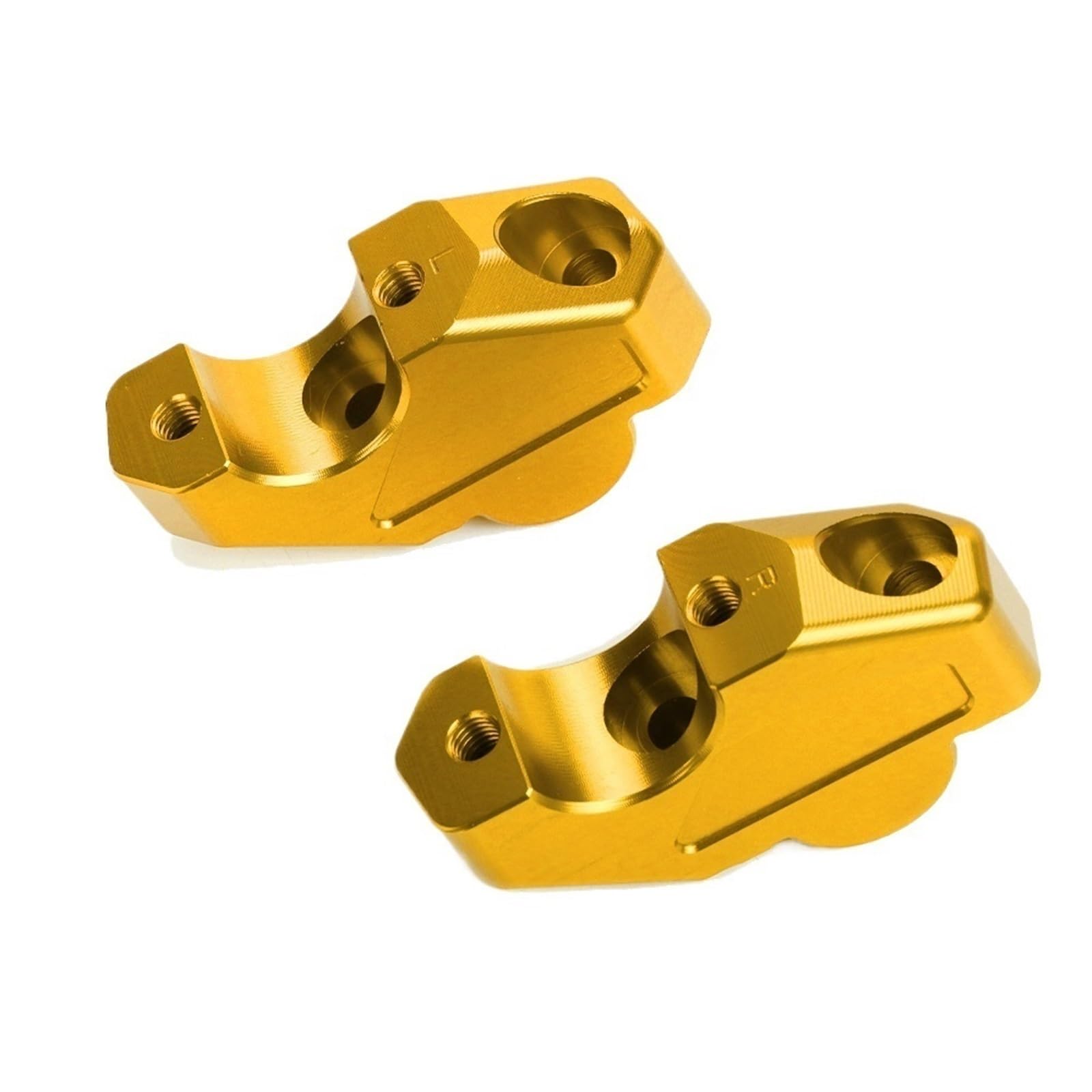 VNSMM Motorcycle Handlebar Riser Clamps Fit For Voge 900 DSX DS900X DSX900 2025 2024 Lift Booster Fixing Brackets(Riser Clamps-Gold)