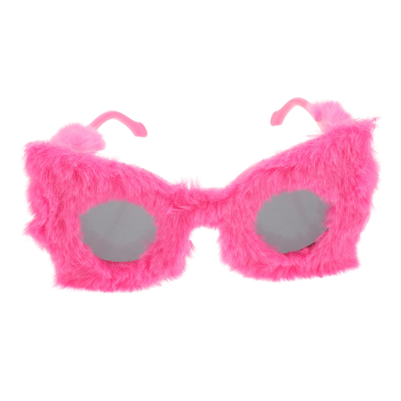 BESPORTBLE Lot De 4 Lunettes De Soleil En Peluche Pour Femme Accessoire De Décoration Pour Enterrement De Vie De Jeune Fille Tendance Et Amusantes Roses