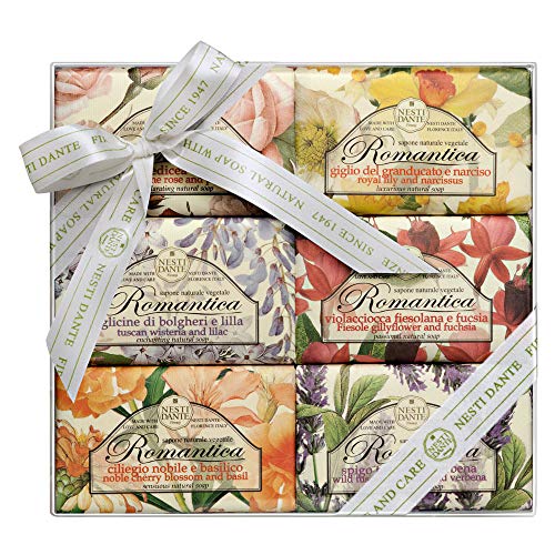 NESTI DANTE Romantica Collection Soap 6 x 150 g