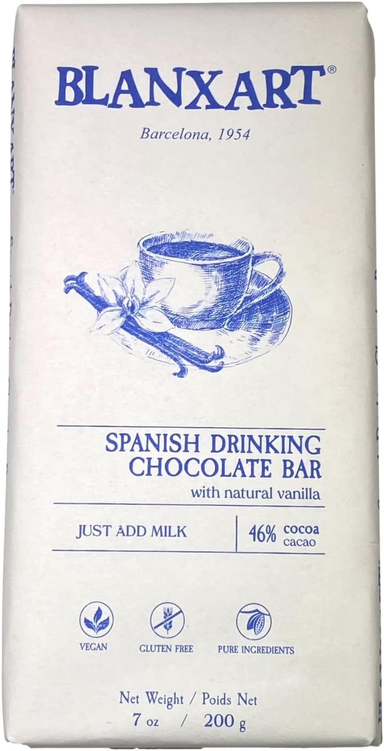 Blanxart Chocolate a la Taza Bar (7 oz) Spanish Hot Chocolate