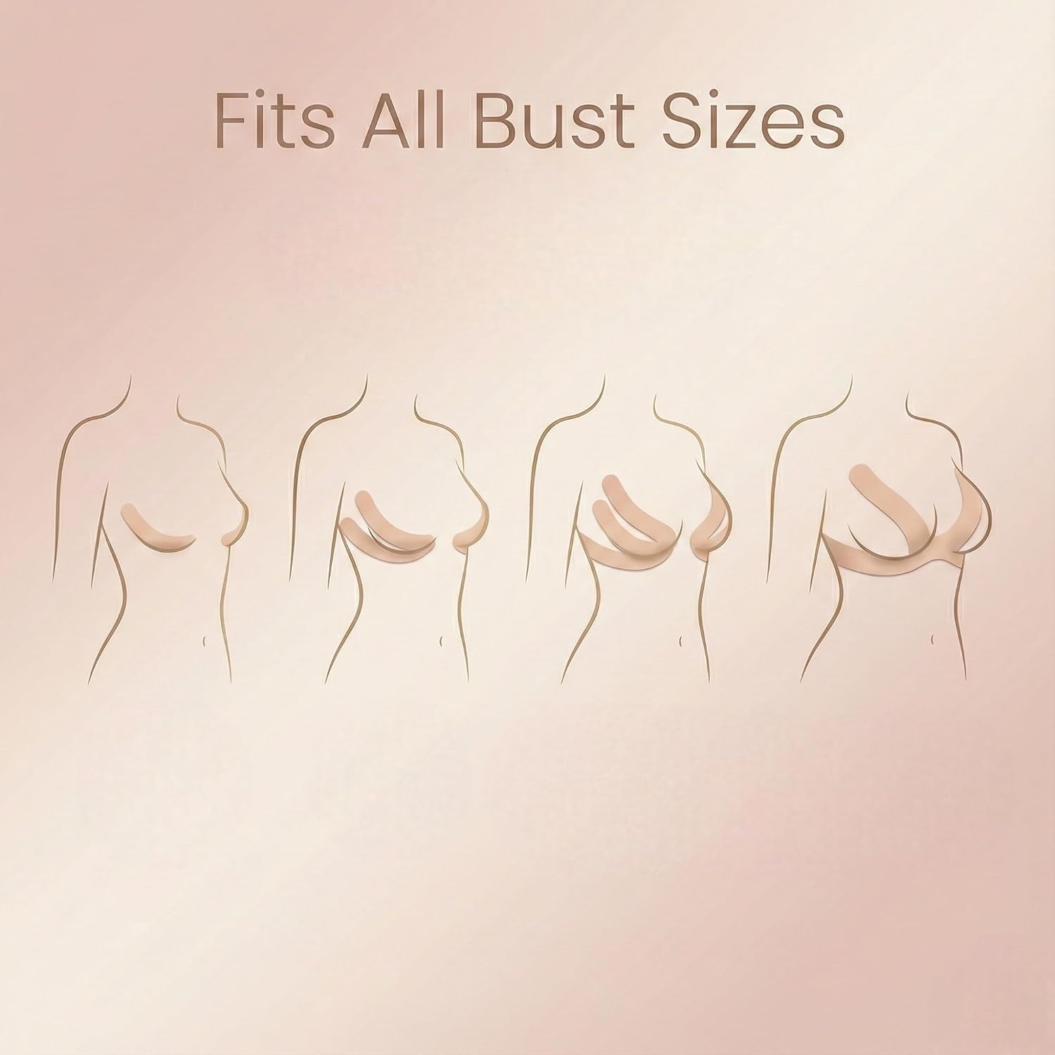 Body Tape for Women – Strong Hold Breast Lift Tape, Breathable & Sweat-Proof Support – Works for All Bust Sizes