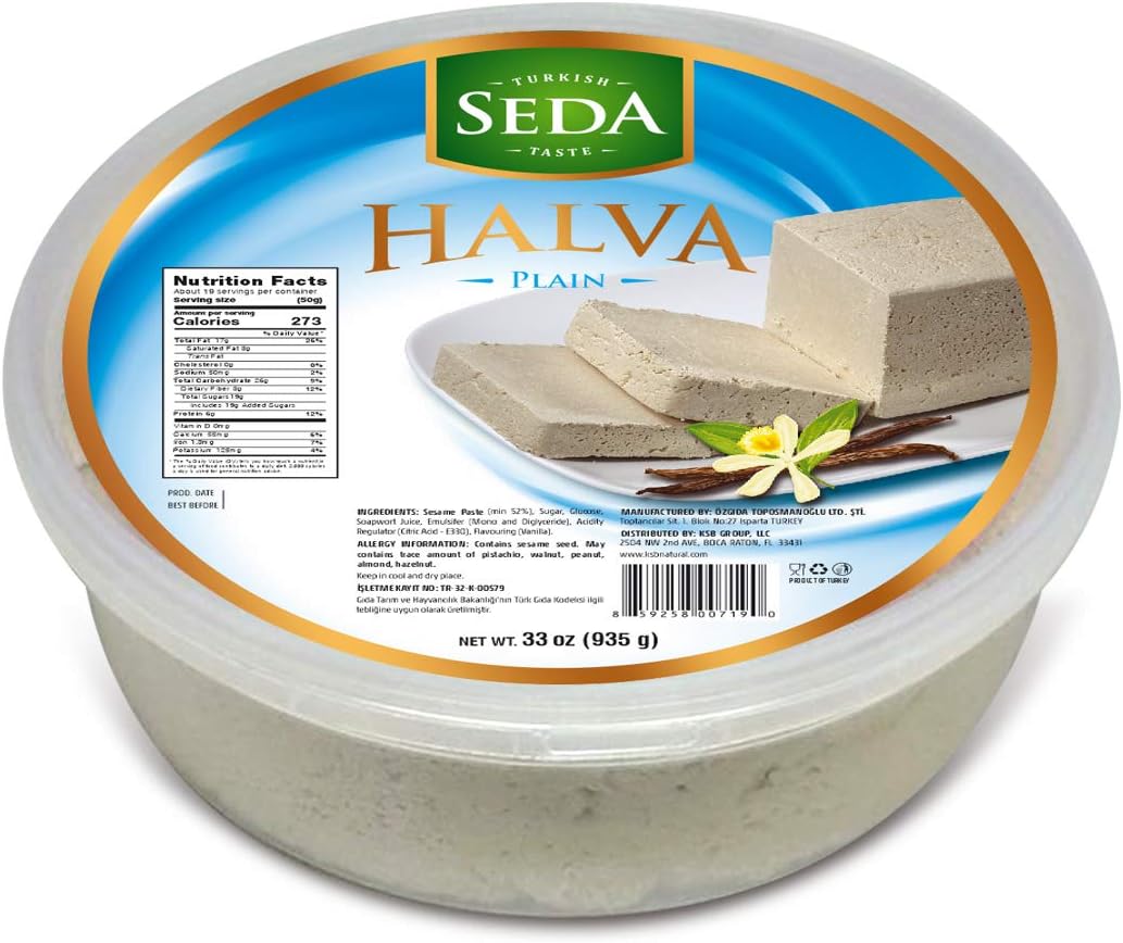 Joyva Halvah Marble Sesame Treat, 8 oz Grocery & Gourmet