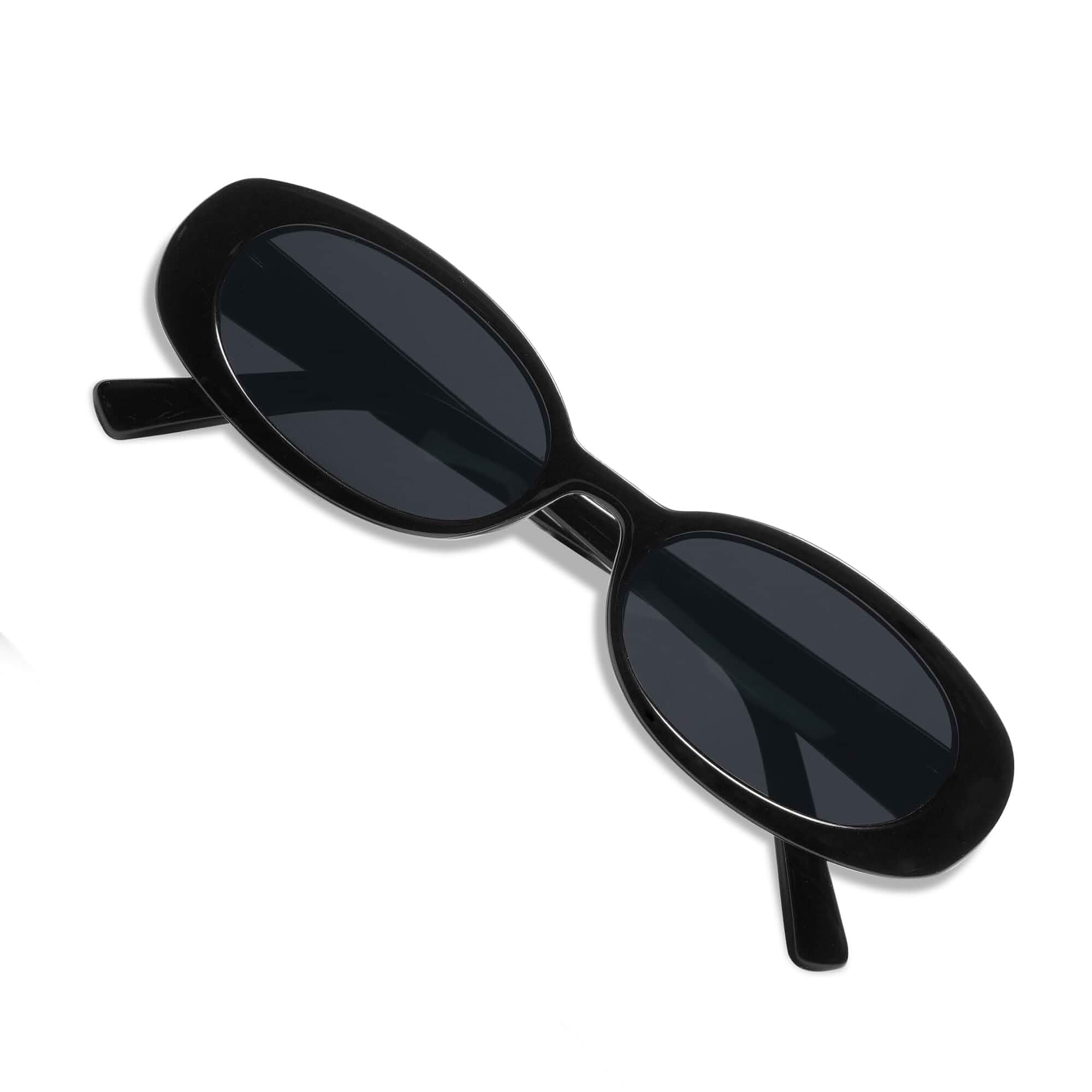 VANLINKER Polarized Retro Oval Sunglasses for Women Men Small 90s VL9580 | Narrow Trendy Vintage Shades for Everyday Outfits