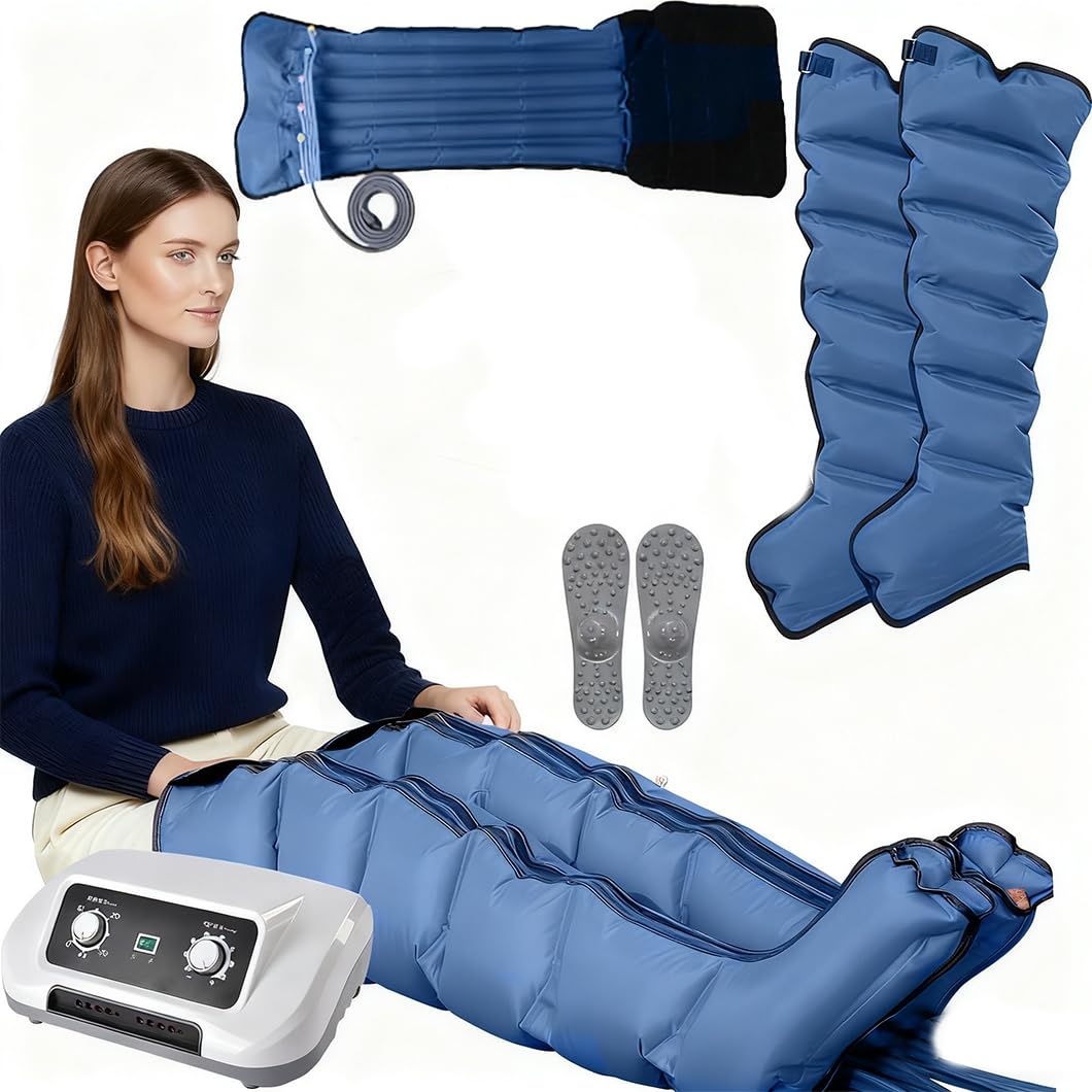 Pressoterapia Gambe︱ Macchina per Pressoterapia a Casa︱ Linfodrenaggio Gambe︱Massaggiatore Gambe Linfodrenante︱ Pressoterapia Linfodrenaggio Cellulite︱ Massaggio Gambe