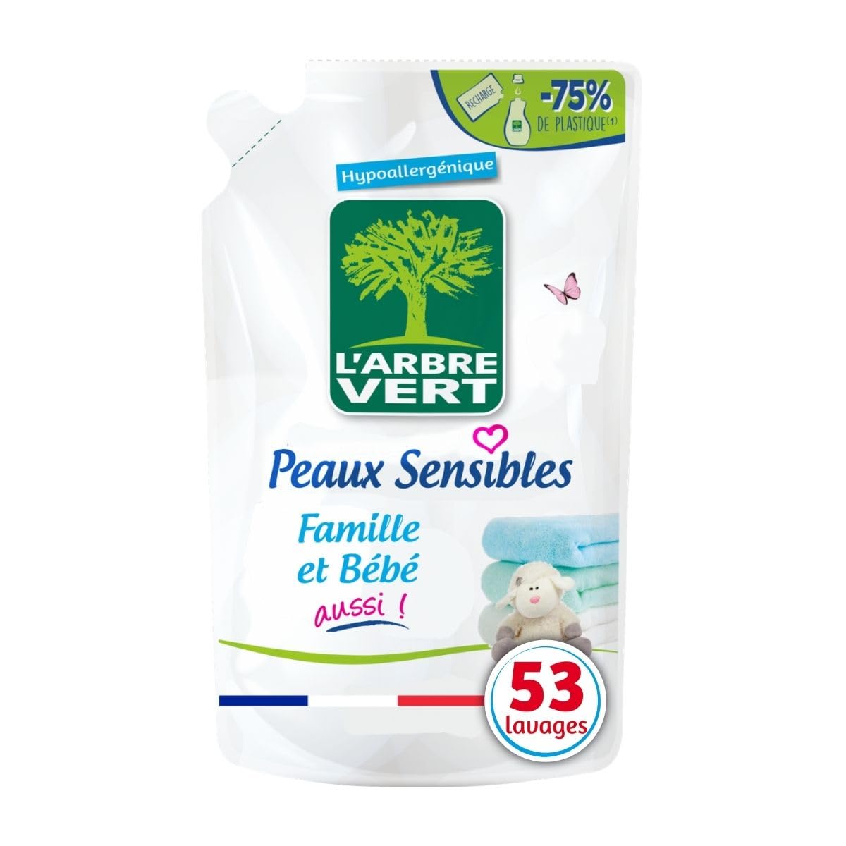 L'arbre Vert Płyn do płukania Sensitive skin 800ml
