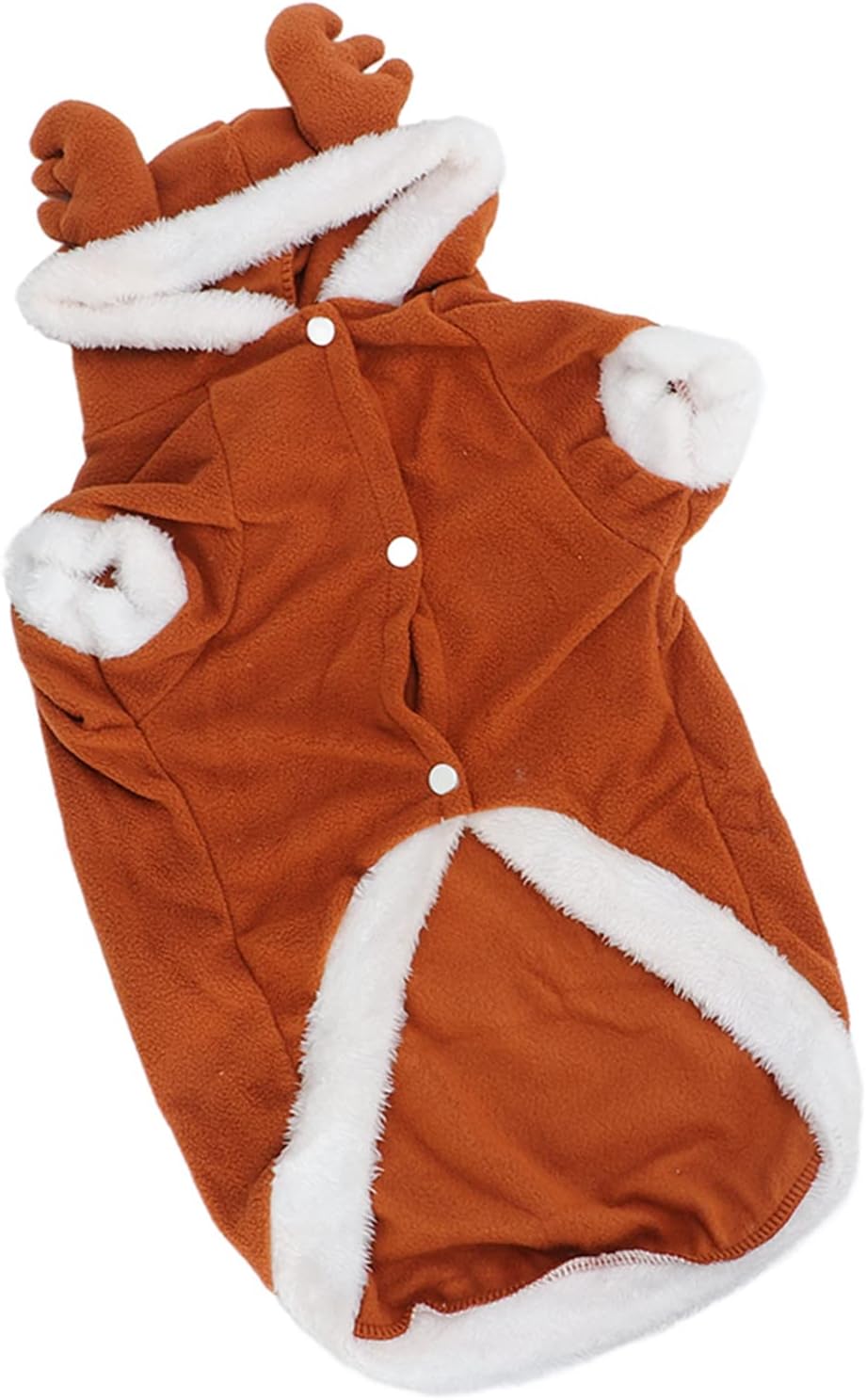 Medium Large Dog Hoodie, Elk Design, Stylish and Cozy, All Season Protection, Soft and Breathable Fabric, for Huskies, Golden Retrievers, Bulldogs (3XL)