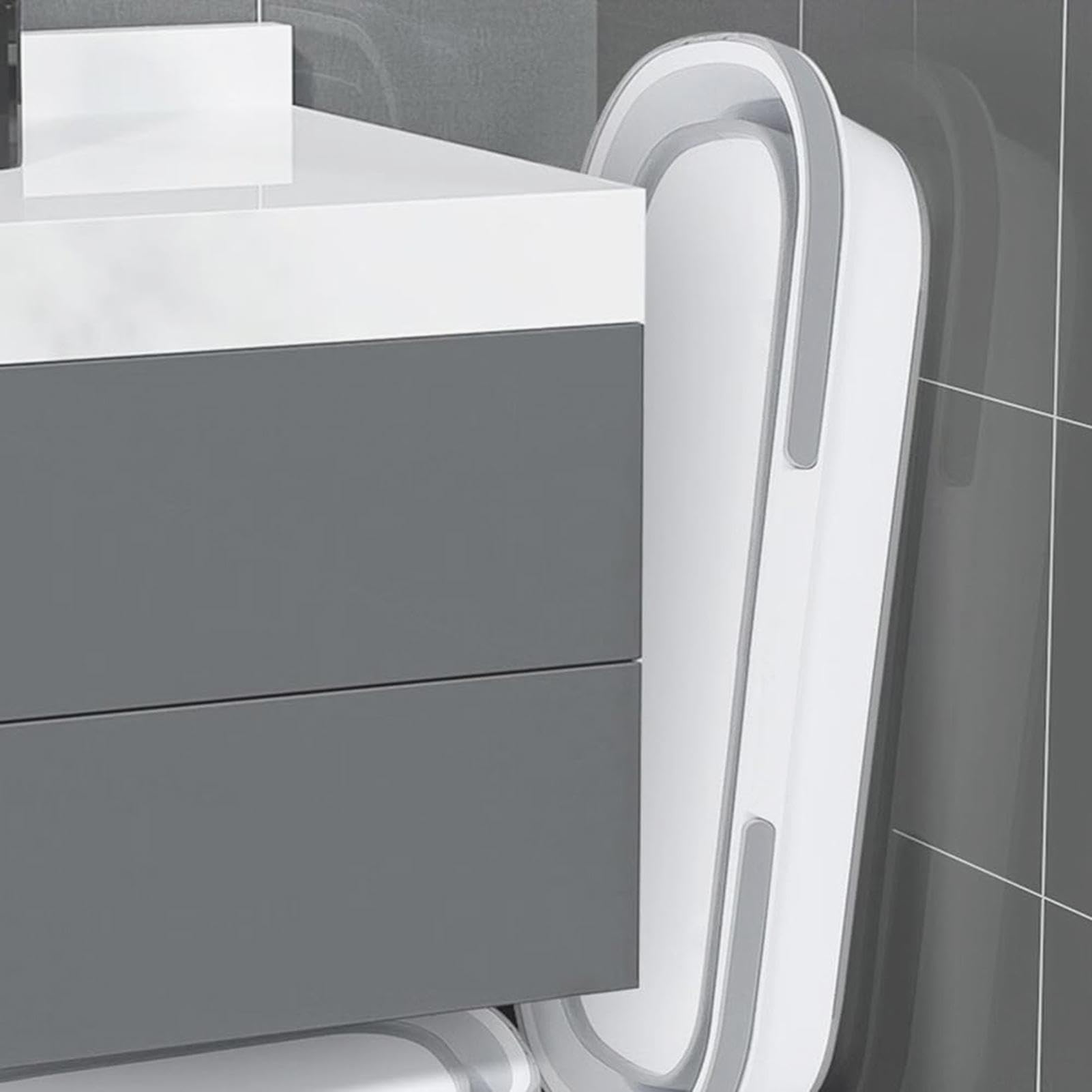 Cubo de fregona | Cubo de fregona plegable - Lavabo con ruedas | Cubo de limpieza rectangular multiusos con 2 asas, 3,17 galones para trapeadores