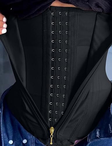 Miniatura 7 de SHAPSHE Entrenador de cintura para mujer, control de abdomen, corsé moldeador de cintura para posparto con gancho de cremallera