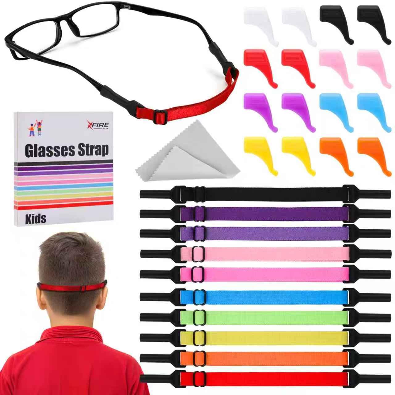 Photo 1 of XFIRE-GEAR Adjustable Glasses Straps (10-Pack)