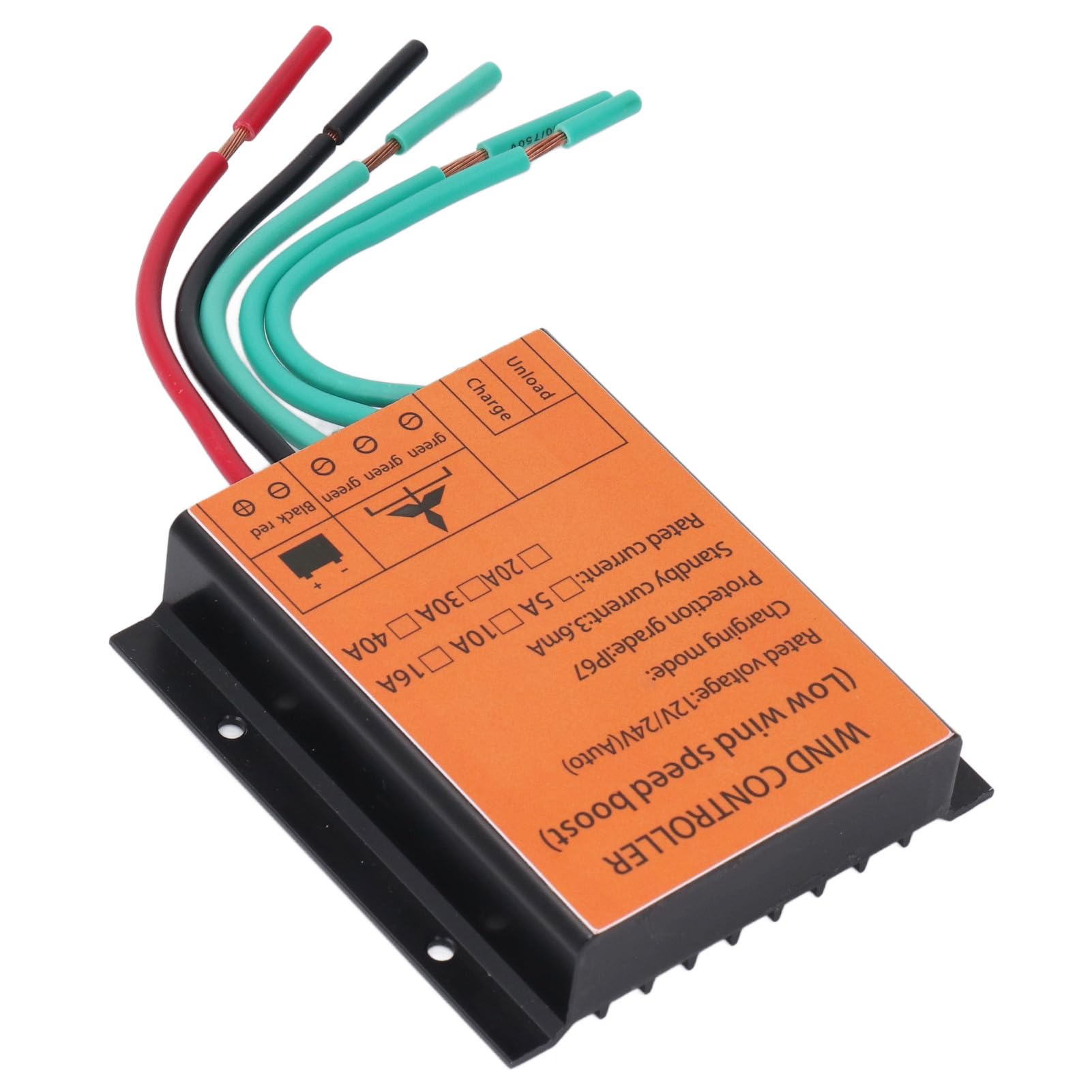 Regolatore di Carica MPPT 12V 24V Auto 300W-1000W 10A Controllore Solare