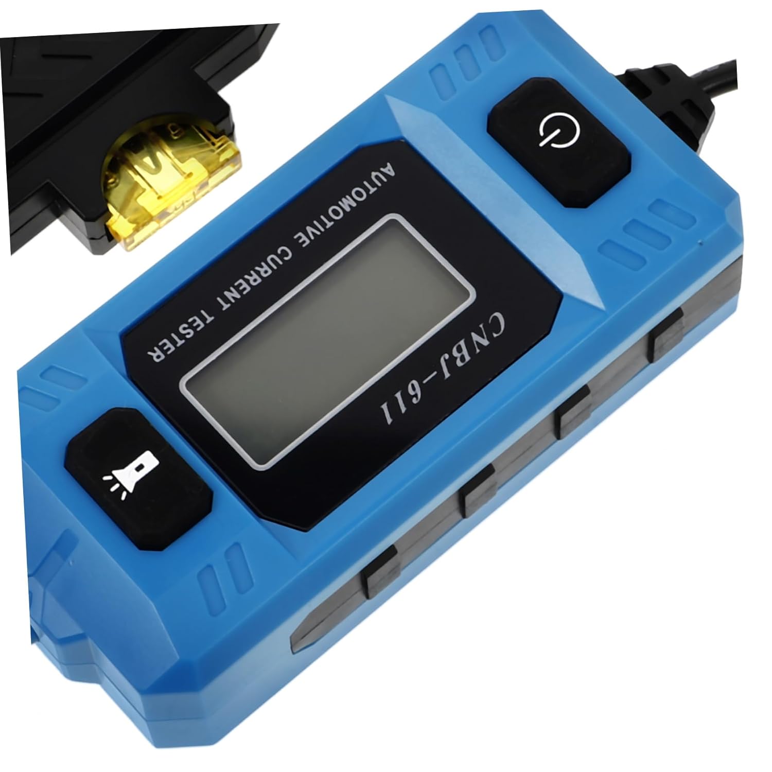 Luxshiny Detector Electric Vehicle Fuse Tester Digital Amp Fuse Leak Detection Compact Battery Tool