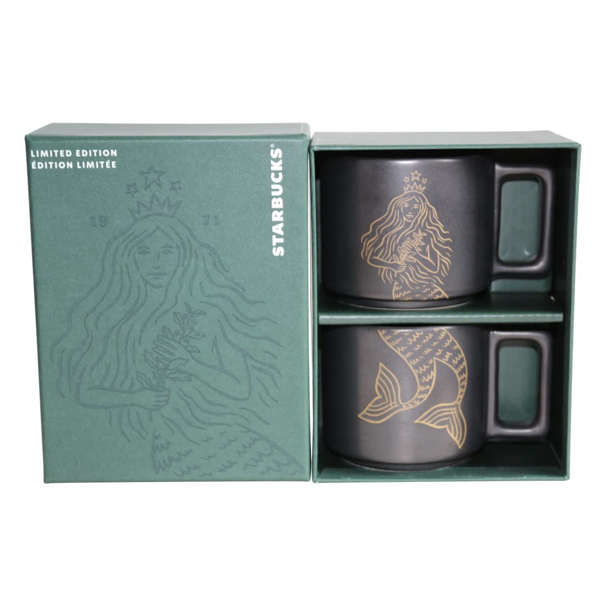 Tasse à expresso Starbucks 50th Mermaid en édition limitée collector