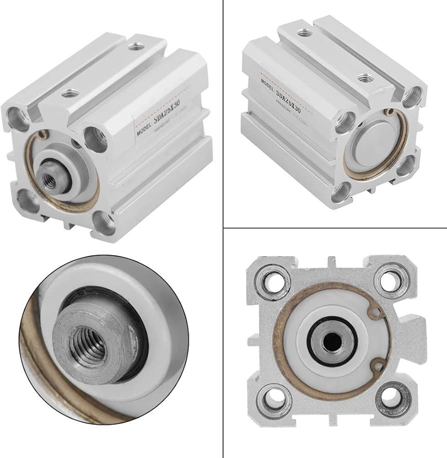 Garosa SDA 25x30 Air Cylinder, 25mm Id 30mm Stroke Compact
