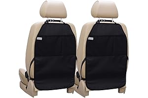 Car Seat Protector Large Kick Mat 2 Pack