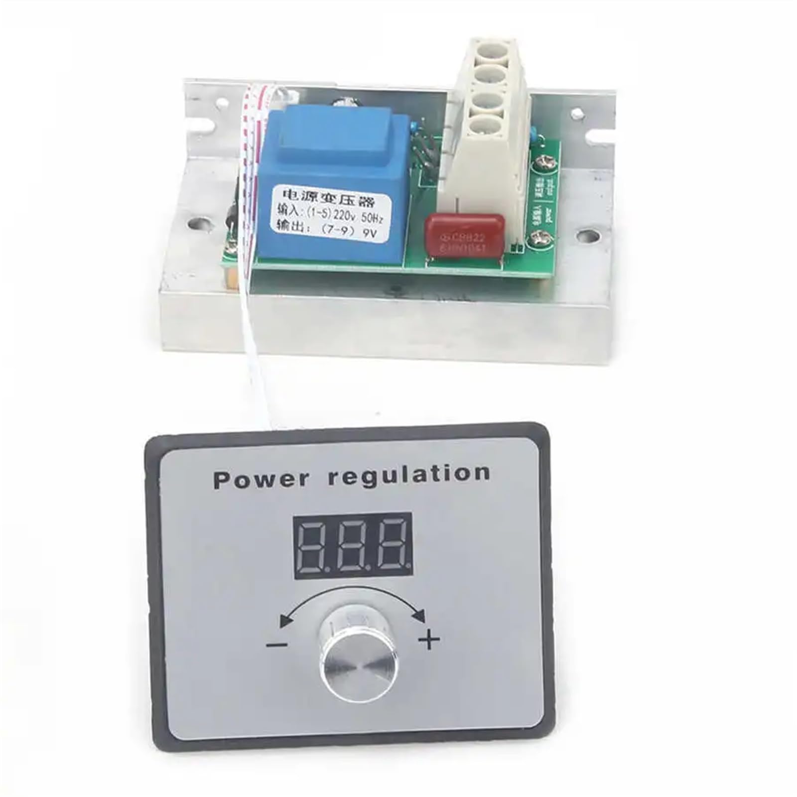 Regulador de Voltaje de CA con módulo de Ajuste de tiristor bidireccional Módulo regulador de Voltaje 10000W 220V 80A Módulo convertidor de Voltaje