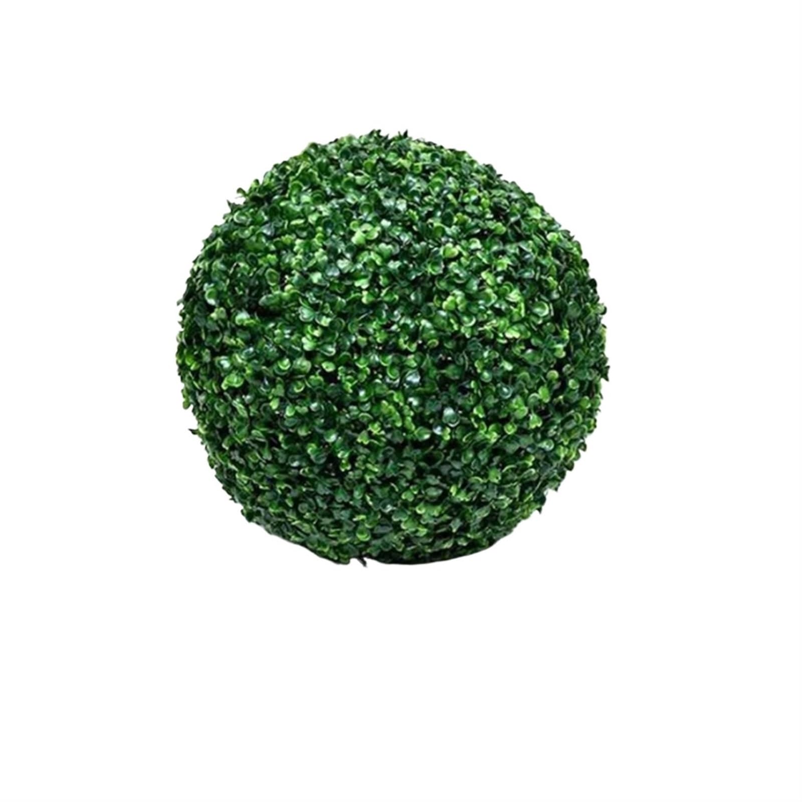 YUPLIODSX Artificial Topiary Balls Artificial Topiary Ball Artificial Plant Grass Ball Faux Decorative Balls For Backyard Balcony Outdoor Garden Wedding Decorative(Diameter-28CM)