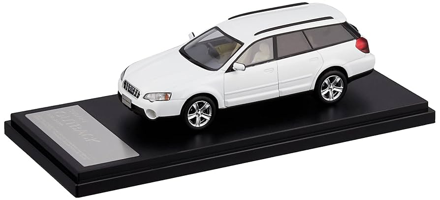 Hi Story HS339WH 1/43 Subaru Outback 3.0R (2004) Arctic