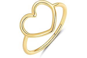 Heart Rings for Women Gold