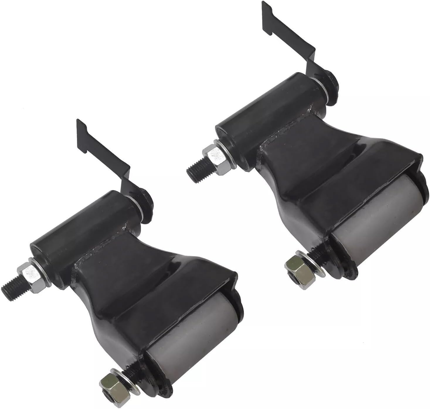 2PCS Rear Leaf Spring Shackle 722-035 52113520AA Compatible with 2003-2013 Dodge RAM 2500 3500 Pickup for 2007-2009 Dodge RAM 1500